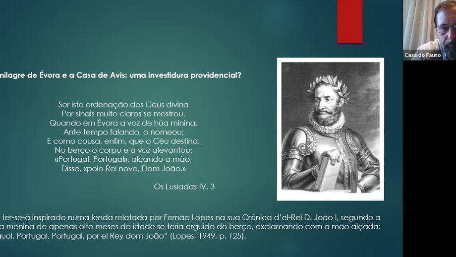 Excerto Mitos e Mistério de Portugal 2ª sessão